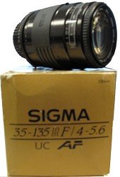 Amazon.com : Sigma 35-135mm f/4-5.6 UC AF Lens for Sony and
