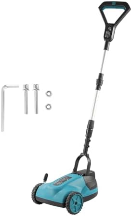 Brushless Weed Wacker Compatible with Makita 18V Battery,9-inch Electric Grass Trimmer,Battery Powered Weed Eater for Garden Yard Work and Lawn Care