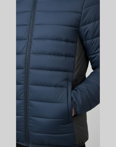 Image of FYLTR Mens Puffer Jacket|Contast Panel | Standard Length| Winter Jacket for Men | Jackets for Men Stylish | Jackets for Man | Perfect for Travel