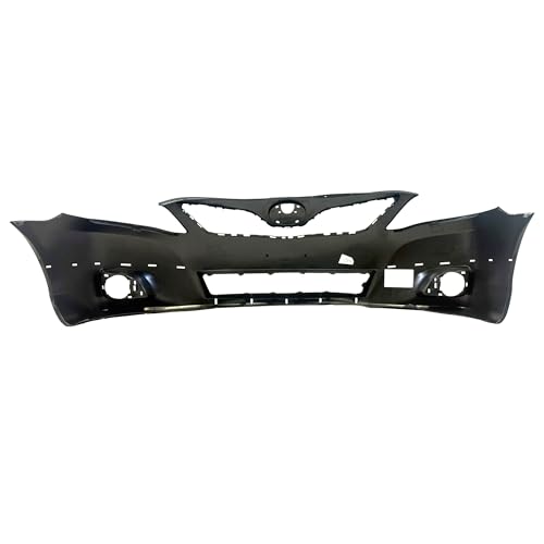 Image of Compatible with Toyota Camry 2010-2011 Front Bumper Cover | CAPA Certified, Primed, With Fog Light Holes, Sedan, Ready to Paint, OEM 5211906959, TO1000355