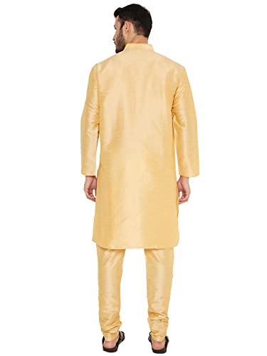 Image of Maharaja Banarasi Dupion Silk Kurta Pjama Set for Men