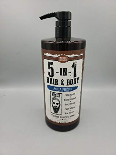Smooth Groom 5-in-1 Total Body Care, Aqua Fresh, Hand Wash, Body, Hair,Face