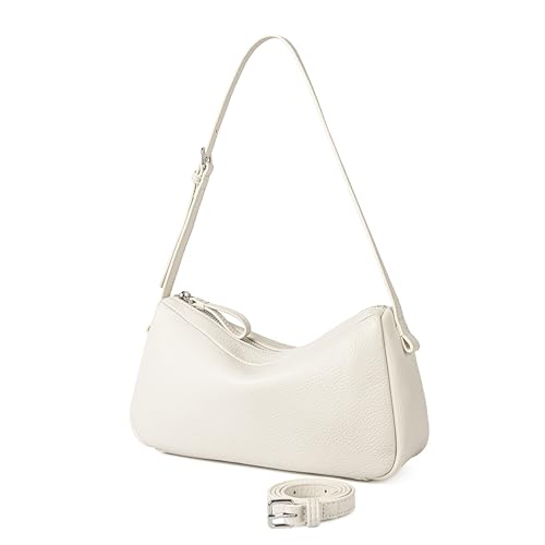 Bolso hobo de cuero pequeño para mujer DAILANDO, bolso bandolera mini para el brazo y cruzado, bolso tipo tote miniatura 1