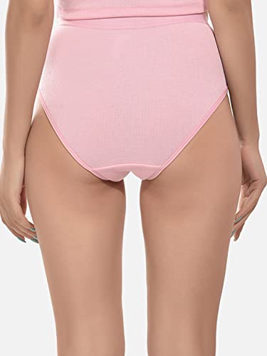 Image of FIMS - Fashion is my style Women Cotton Lycra Stretchable Hipster Panty Mid Rise Brief Multicolor