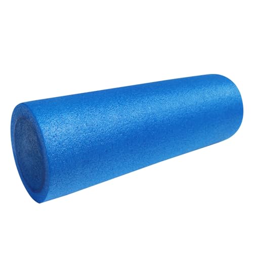 GALPADA Yoga Roller Epe Solid Foam Massage Stick 30x15cm Navy Deep Tissue Fitness Roller for Muscle and Pilates Balance Training