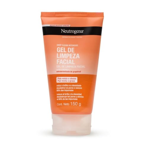 Gel de Limpeza Facial Neutrogena Deep Clean Intensive Grapefruit, 150g Gel de Limpeza Facial Neutrogena Deep Clean Intensive Grapefruit, 150g