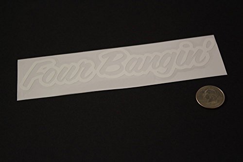 (1) Ijdmtoy Four Bangin! Jdm Cool Nation Sortaflash Dope Drift Racing Car Window Bumper Die-Cut Decal Vinyl Sticker #TOP1