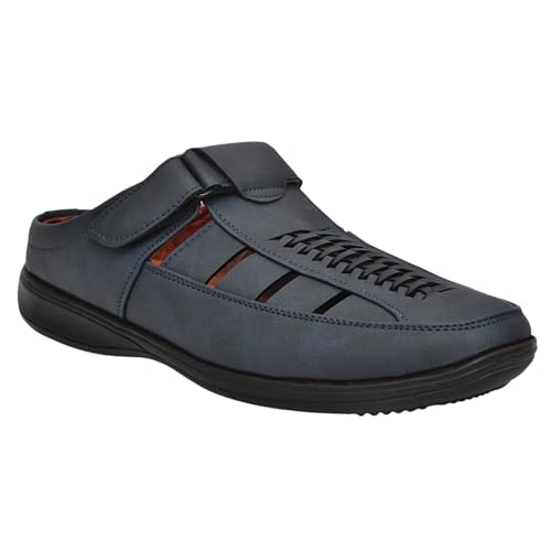 Image of Restroad Men's Synthetic Leather Sandals