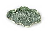 4" Dia Lotus Leaf Ceramic Tray - Porcelain Lotus Leaf for Jewelry Catchall and Figurine Display - White Clay Handmade Cute Mini Gift