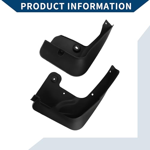 Image of Mud Flaps Splash Guards W /Mount Accessories for BMW X4 m Sport F26 2014-2018 Front and Rear Mud Guards 1 Set
