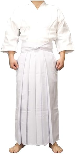 Kendo Uniform Set - Standard - White KENDO UNIFORM SET for beginners - kendo uniform kendo gi hakama set
