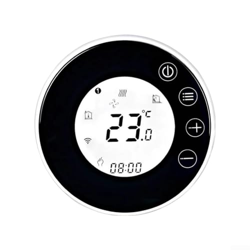 Controlador inteligente de temperatura para sistemas de calefacción, termostato WiFi programable de 7 días con acceso remoto, calefacción por suelo radiante y caldera de gas (GA-Wifi)