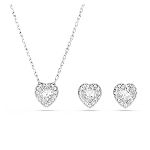 Swarovski Ariana Grande Angelic Crystal Set in Rhodium Finish - Part of the Ariana Grande x Capsule Collection