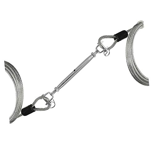 Tensor de Cable de Cuerpo Cerrado con Gancho para Uso Profesional y Personal miniatura 3