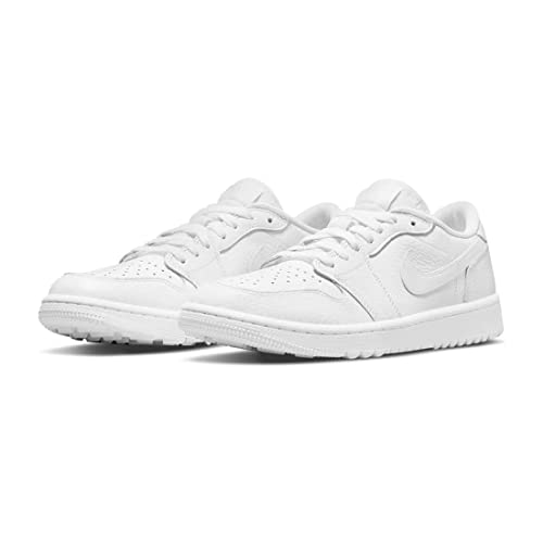 [iCL] AIR JORDAN 1 LOW GOLF TRIPLE WHITE DD9315 101 (measurement_27_point_5_centimeters) [sAi]