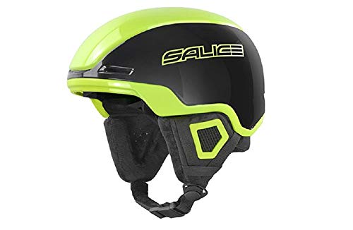 Salice eagle casco sci con rto tg. 56-61 nero/lime