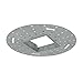 Nora Lighting NIO-TLMR-4SA 4 in. Iolite Square Trimless Recessed Mud Ring