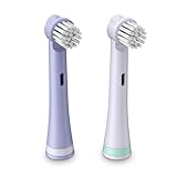 Brusheez Electronic Toothbrush Replacement Brush Heads 2 Pack (Luna The Llama)