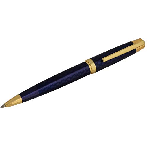 STEELPEN Carens Series 266 Pióro wieczne w kolorze złoto-niebieskim + długopis