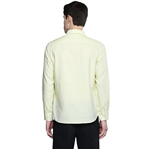 Image of Allen Cooper Cotton Striped Shirts for Men(35XL)