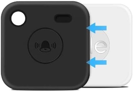 Miniatura 3 de SaharaCase - Funda de silicona para Tile Mate con clip de mosquetón parachoques a prueba de golpes agarre antideslizante, color negro