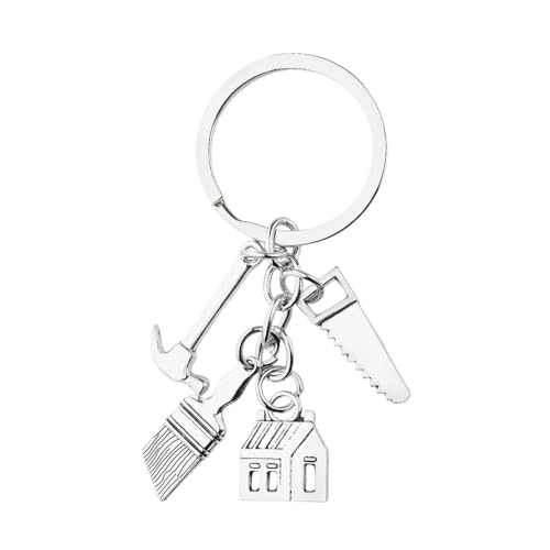 Architect Gifts for Architect Student Daughter Architectural Keychain Gifts for Architect Birthday Gifts for Best Friend Hammer Keychain Gifts for Coworker Architectural Engineer Apprecition Gifts