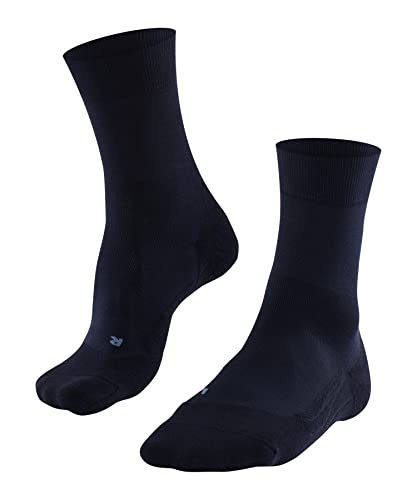 FALKE Herren GO2 Golfsocken Baumwolle Schwarz Weiß viele weitere Farben Socken zum Golfen mittelstark gepolstert dreilagig vegan Antiblasen atmungsaktiv 1 Paar