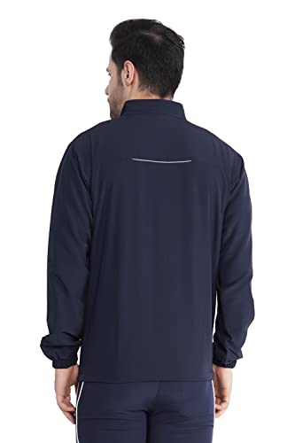 Image of Men's Gym, Yoga, Sports, Running Active Wear Regular Fit Track Suit Set With Zipper Pockets (201)