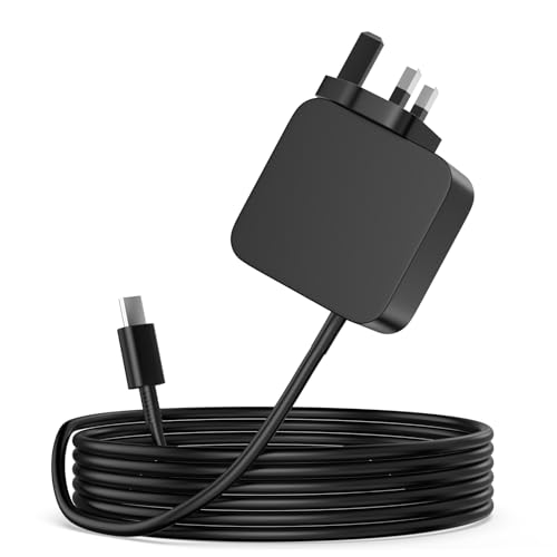 GVKRLXZ 65W USB C Fast Charger Compatible with Nintendo Switch Steam Deck & ROG Ally/TV Dock/Lite Shark CH701 JBL Xtreme 4 Compatible with Asus Zenbook 14/15/17 Type-C Charging Power Adaptor