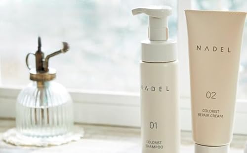 [カラーヘア用 退色防止シャンプー]NADELカラーリストシャンプー200ml&リペアクリーム200g カラーヘア ダメージケア なで洗い カラーリング カラーシャンプー COLORIST CREAM