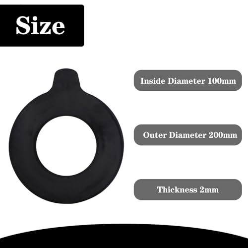 Image of 8 x 100mm Bucket Pin Shim Kit for Excavator and Skid Steer 2mm Thickness Fit for Cat Bobcat Case Kubota Komatsu