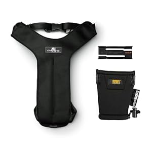 Clickit Sport Plus – Crash-Tested and Safety Certified Car Seat Belt Harness for Dogs (Medium, Jet Black)