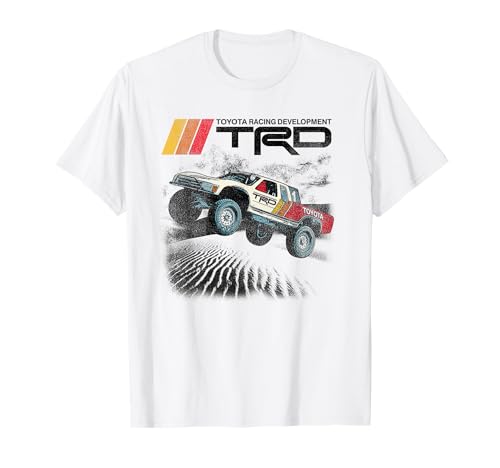 Toyota Iconic TRD Racing Development Distressed Chest Logo T-Shirt