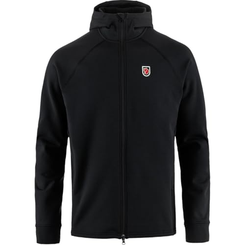 Fjällräven Herren Expedition Fleece Hoodie Jacke, Black, M