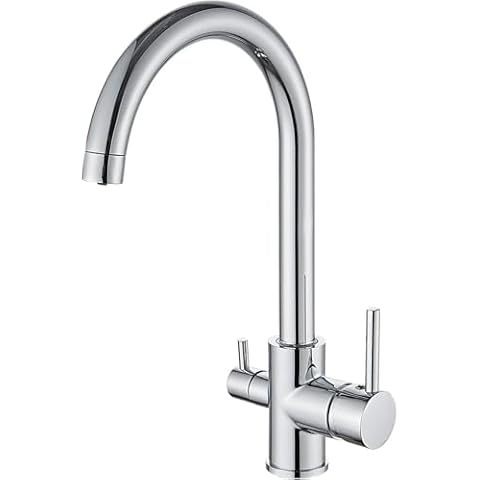 Robinet Auralum 3 voies Chromé Cover