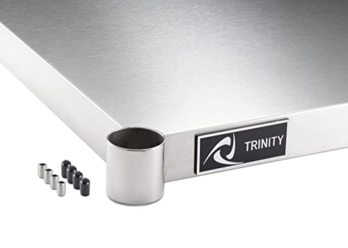 TRINITY XBS-03-012-4417 Shelf, Stainless Steel