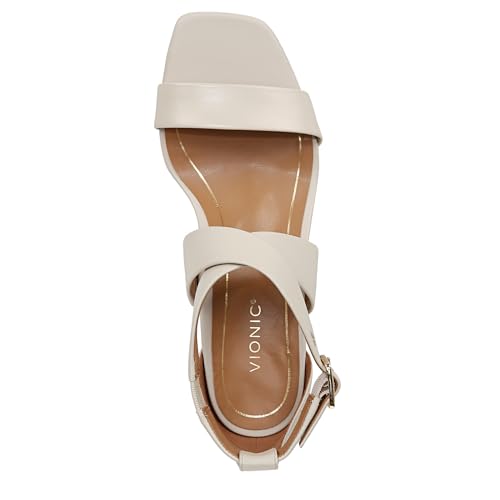 Vionic Women's Napa Marsanne Strappy Heeled Sandal- Ladies Buckle Ankle Heel with Concealed Orthotic Support, Sizes 5-12 Med & Wide2