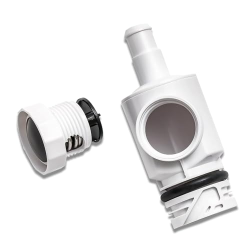 LoMoTive D29 UWF Quick Disconnect & 9-100-9002 Pressure Relief Valve Replacement Kit fit for Zodiac Polaris Pool Cleaners 180,280,380,480 PRO,3900 Sport - Leak-Proof Wall Fitting (1 Pack)