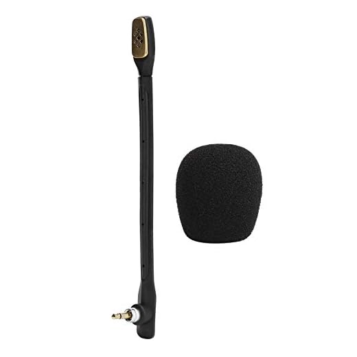 Substituição de Microfone para Fone de Ouvido Logitech Astro A40, Microfone Destacável para Jogos, Redução de Ruído