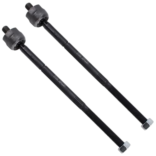 Image of Detroit Axle - Front Struts Kit for 2000 Chrysler Grand Voyager 1996-2000 Town & Country Dodge Plymouth Grand Caravan Voyager 2 Struts with Coil Spring 4 Inner Outer Tie Rods Replacement Suspension