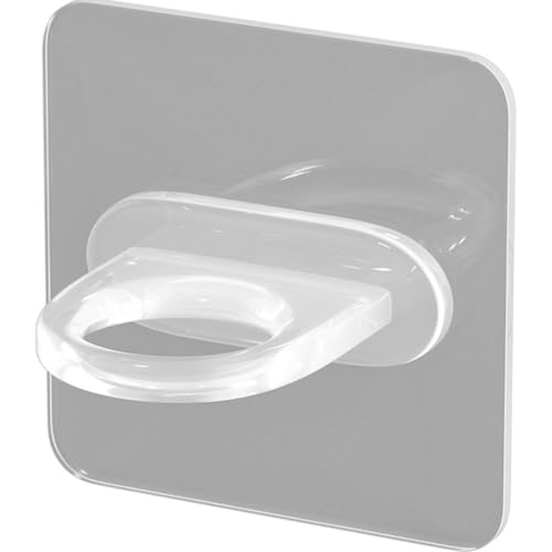 Juego de utensilios de cocina con gancho de tornillo, soporte para toallas de cocina, tijeras, sin ganchos para clavos (transparente, 6 x 6 x 4 cm)