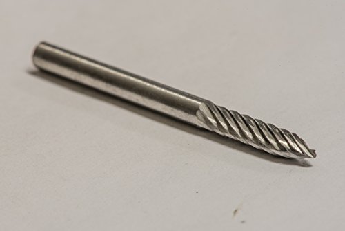 Fresa SG-44 de carburo sólido con corte simple 1/8" x 1/2" miniatura 6