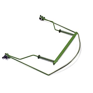 HALLILY ZZ06 Support pour harmonica 10 trous mains libres pour 10 trous Vert - Les Beatles, Paul McCartney, John Lennon, RIngo Starr, George Harrison HALLILY ZZ06 Support pour harmonica 10 trous mains libres pour 10 trous Vert – Image 3