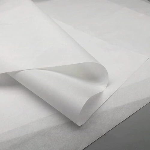 Jwssor White Tissue Paper 20sheets 20X14inch Gift Wrapping Paper for Gift Bags Tissue Paper for Packing Christmas Birthday Party DIY Crafts
