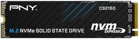 PNY CS2150 1TB M.2 NVMe Internal Solid State Drive (SSD) up to 10200MB/s (read) - M280CS2150-1TB-TB