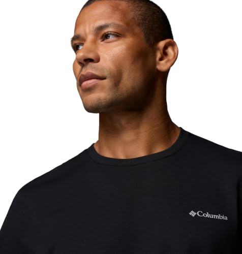 Columbia Herren Basic Tee Kurzarm T-Shirt Schwarz XS – Ansicht 4