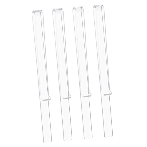 ifundom 2組透明アクリル製 楽譜ホルダークリップ 譜面台用ページ固定具 楽譜集対応 小型コンパクト設計 音楽練習 演奏会 使用可能