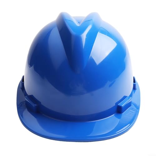 Casco de seguridad diseñado para uso en construcción que ofrece una protección y estabilidad óptimas (azul)