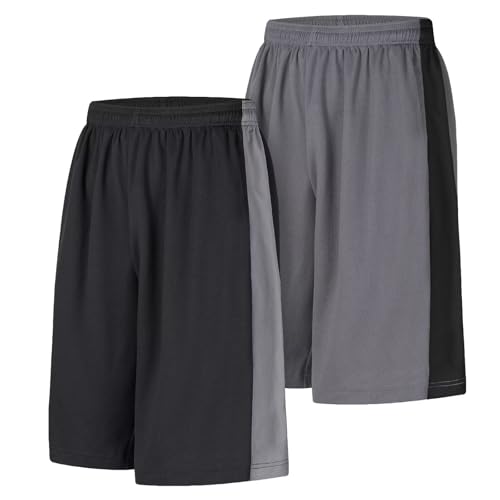 LukBerd Herren Lange Sportshorts Basketball Gym Schnell Trocken Camo Shorts...