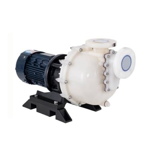 2 HP Self-Priming Centrifugal Water Pump 1500W Electric Pump, 320 L/min High Flow, 18 m Head, 40 mm Inlet Outlet for Irrigation, Drainage & Industrial Water Transfer (Pump Body Material：F-FRPP)